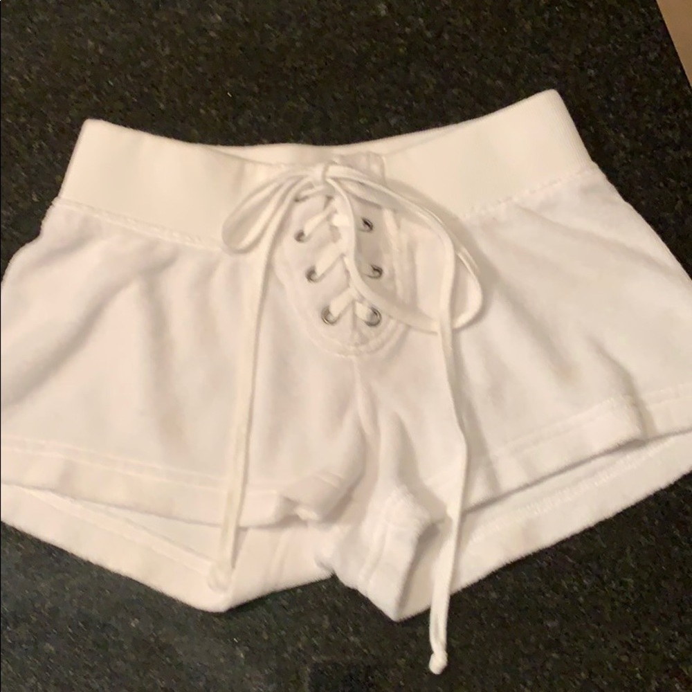 Hard Tail white junior girl XS shorts